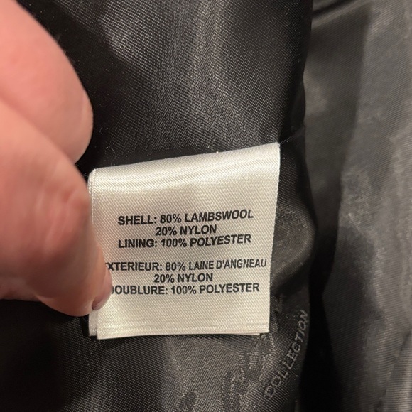 Women's Black Fox Fur Hooded Coat - Picture 4 of 5